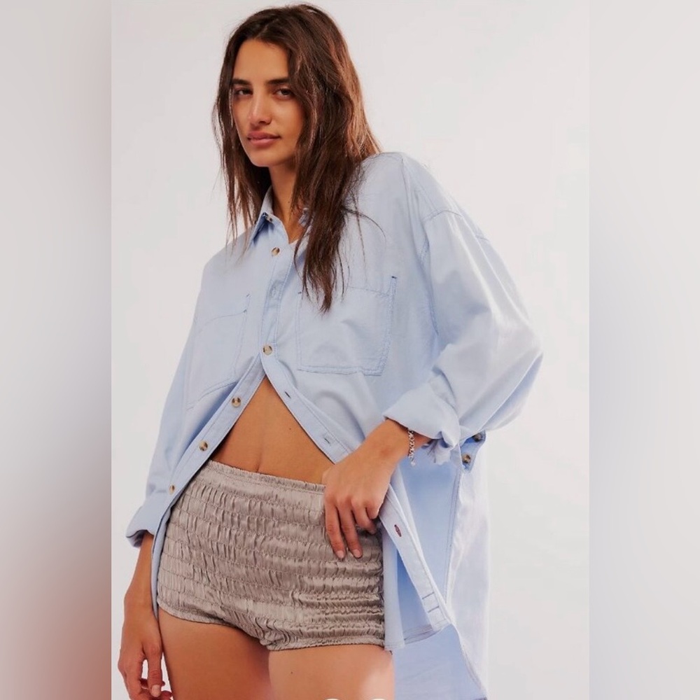 Free People Intimately Ruched Shorties - NWOT